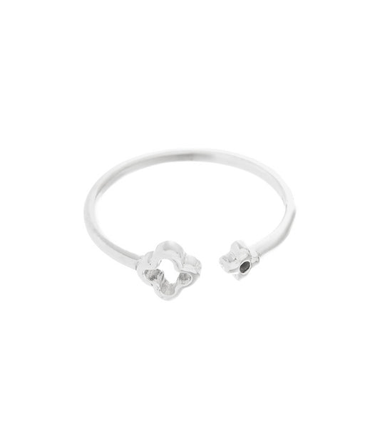 Anillo florecita ajustable